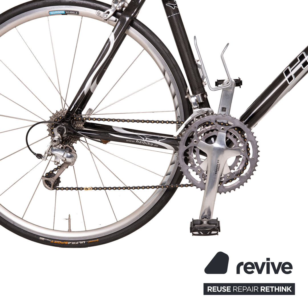 Haibike Q Race 2011 Carbon Road Bike Black RH 58cm 28" Bicycle