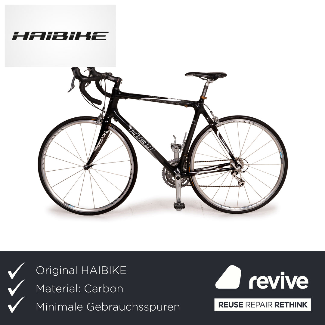 Haibike Q Race 2011 Carbon Road Bike Black RH 58cm 28" Bicycle
