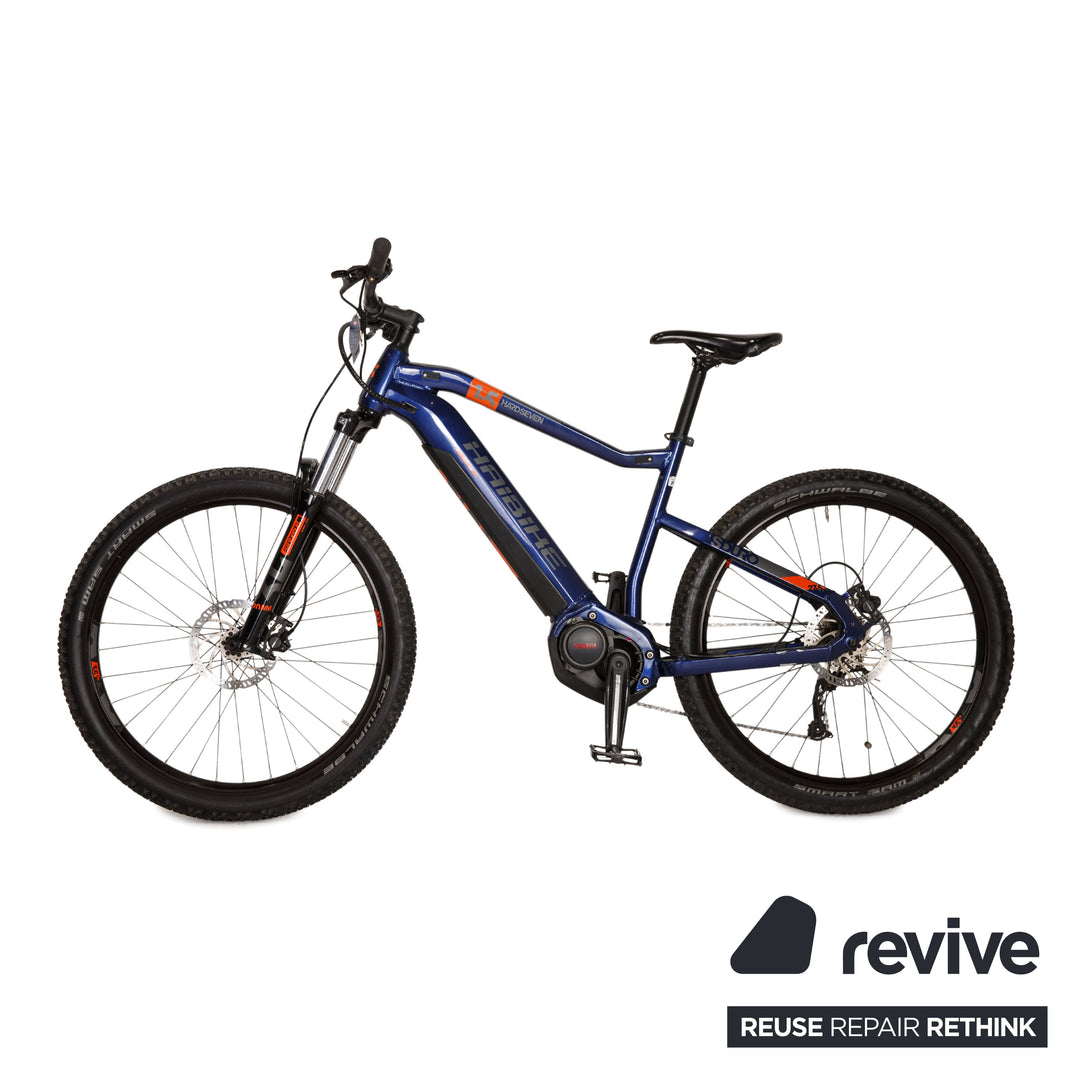 HAIBIKE SDURO HARDSEVEN 1.5 2020 Aluminum E-Mountain Bike Blue Bicycle Hardtail