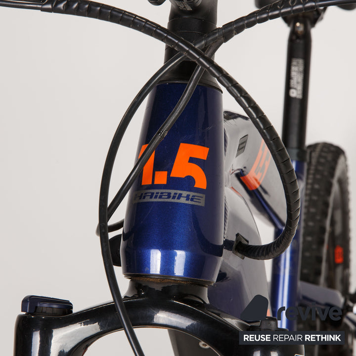 HAIBIKE SDURO HARDSEVEN 1.5 2020 Aluminum E-Mountain Bike Blue Bicycle Hardtail