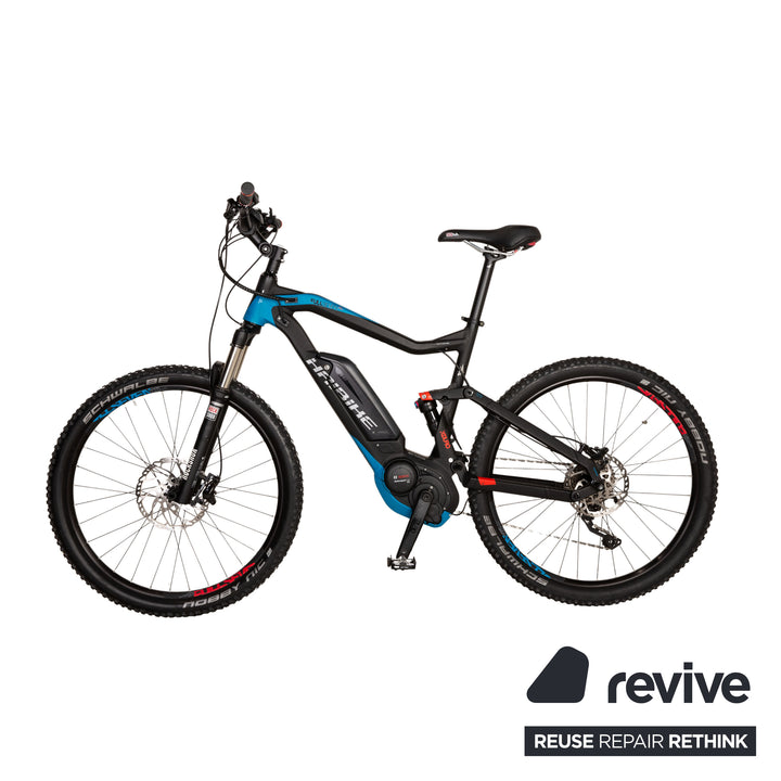 Haibike XDURO FULLSEVEN RC 2016 VTT électrique en aluminium noir bleu RH 50 vélo entièrement