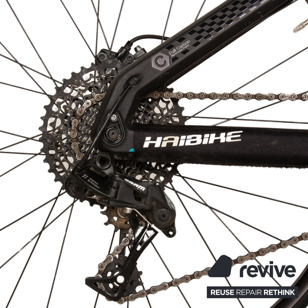 Haibike XDURO HARDSEVEN CARBON 8.0 2017 Carbon E-Mountainbike Black RH 40 Bicycle Hardtail