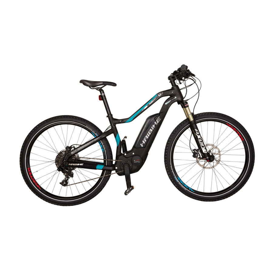 Haibike XDURO HARDSEVEN CARBON 8.0 2017 Carbon E-Mountainbike Black RH 40 Bicycle Hardtail