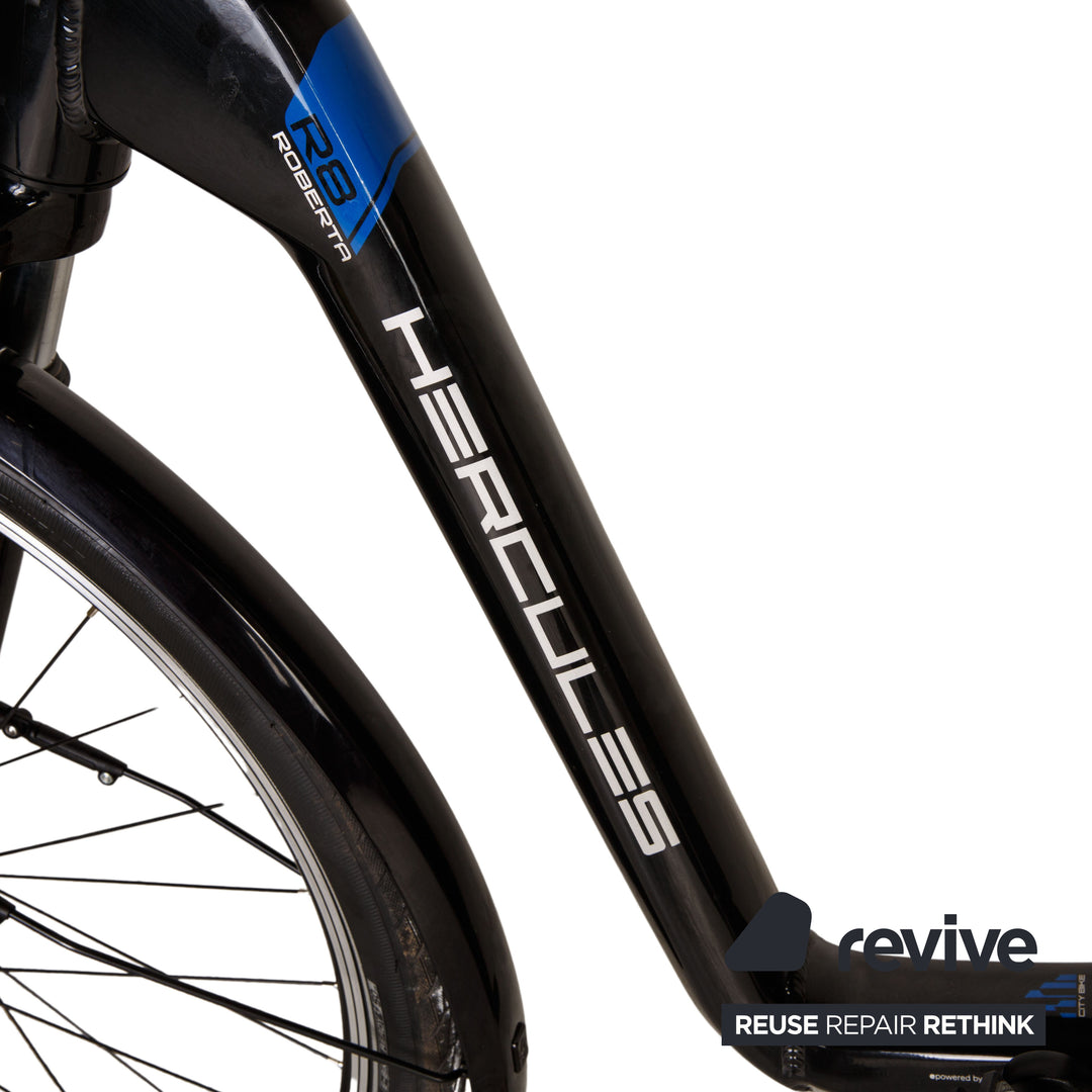 Vélo de ville électrique Hercules ROBERT/-A R8 2020 aluminium RG46cm vélo noir