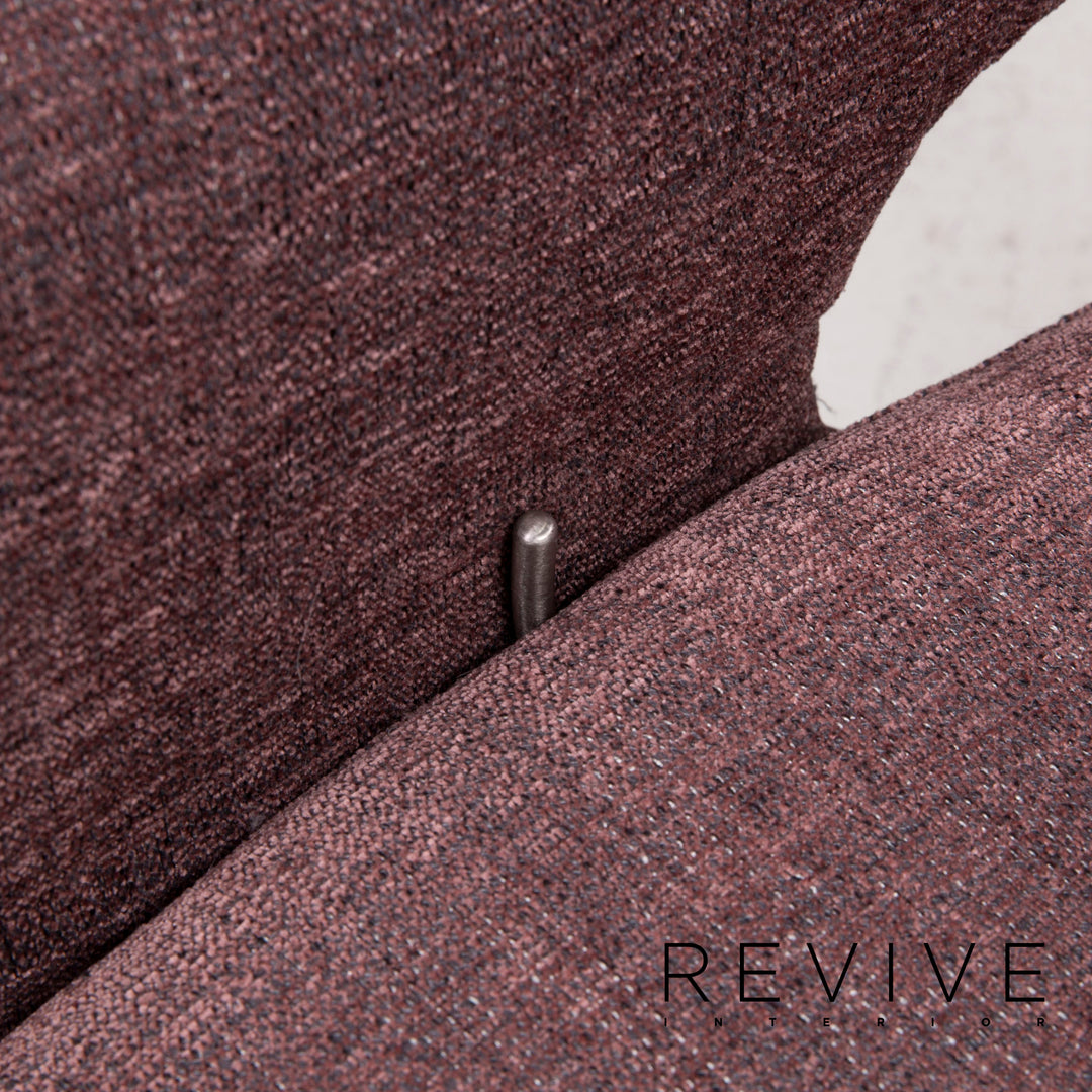 Himolla Hurley Stoff Sessel Rosé Relaxfunktion
