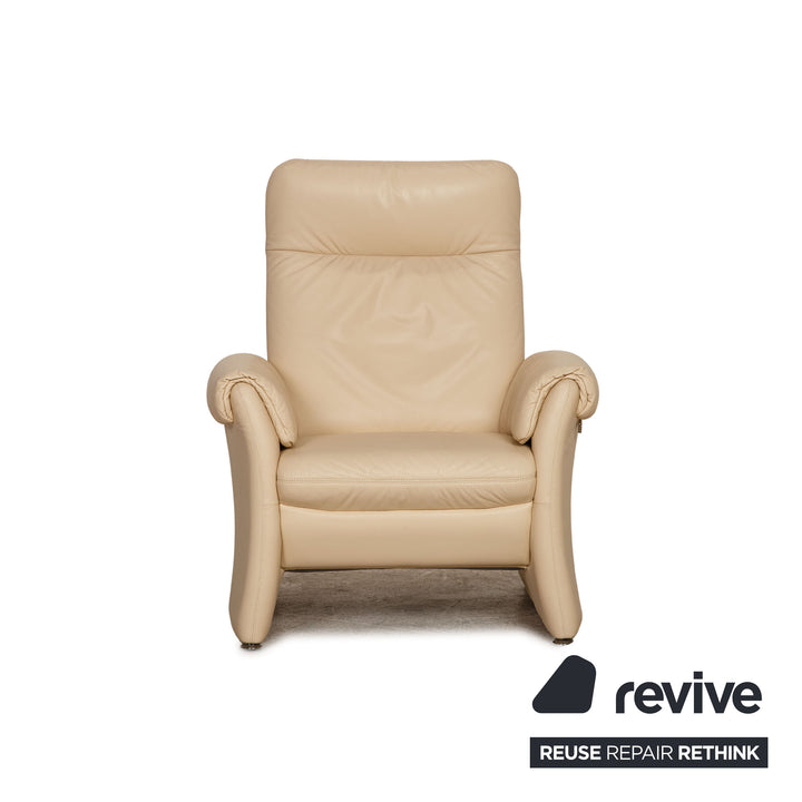 Himolla leather armchair cream