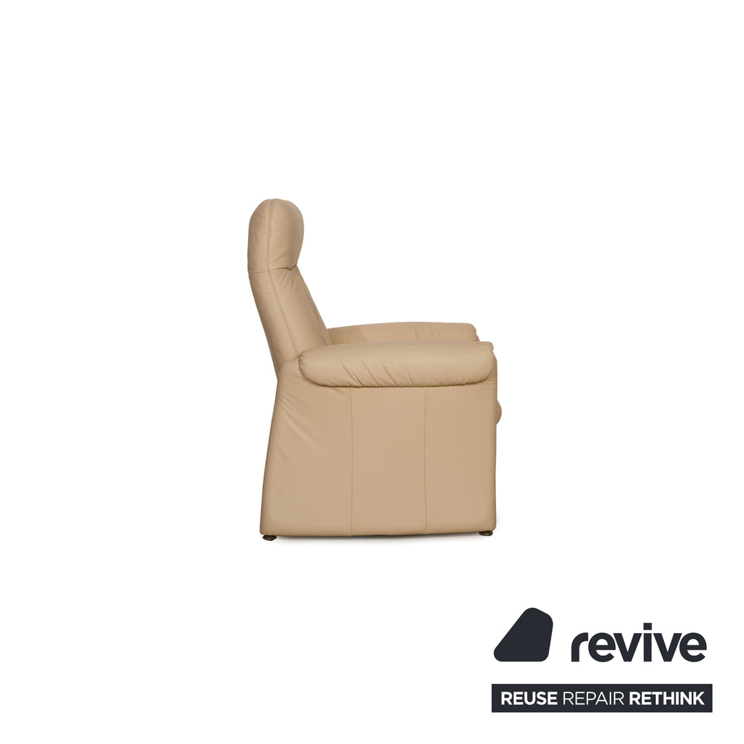 Himolla leather armchair cream