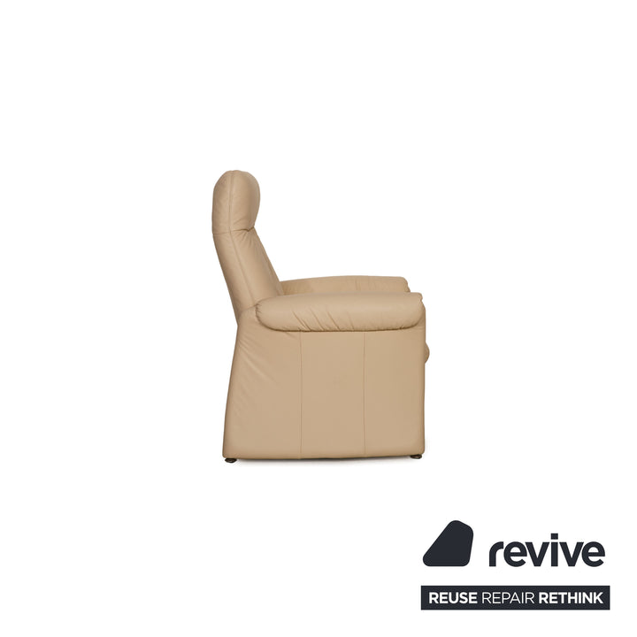 Himolla leather armchair cream