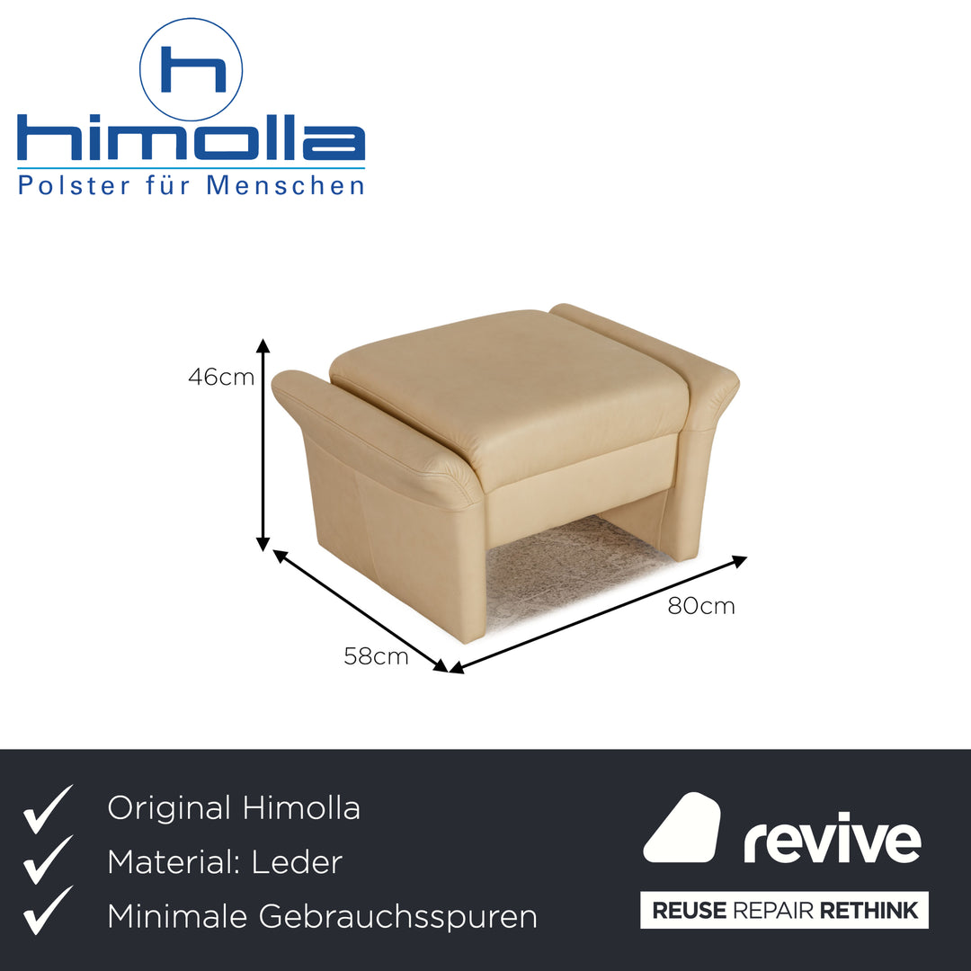 Himolla Variomed Leder Hocker Creme Funktion