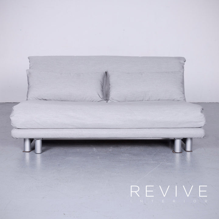 ligne roset Multy Designer Stoff Sofa Grau Dreisitzer Couch #5678
