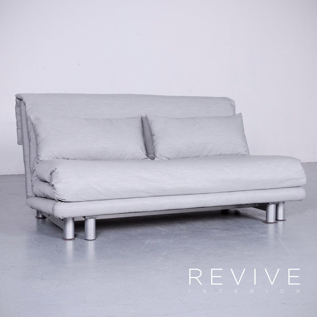ligne roset Multy Designer Stoff Sofa Grau Dreisitzer Couch #5678