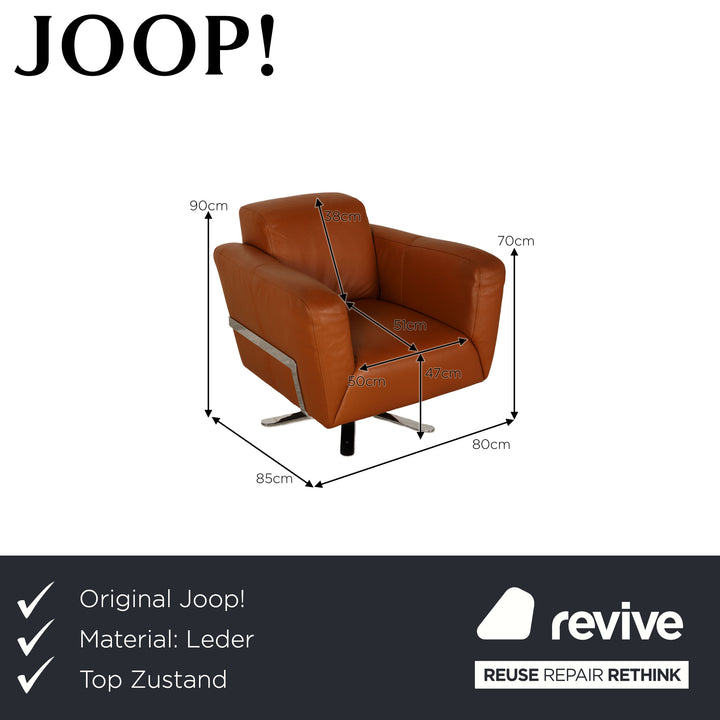 yup! 8127 leather armchair cognac camel