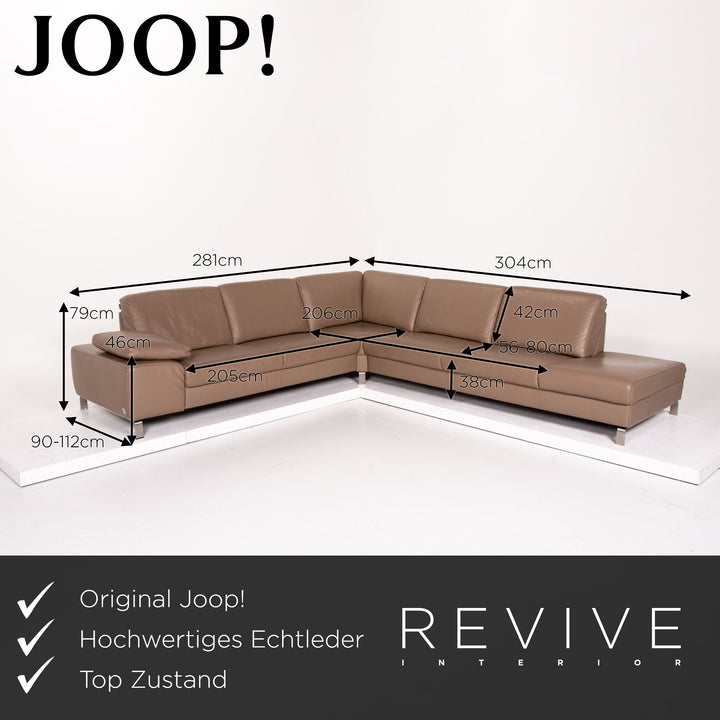 yup! Leather Corner Sofa Brown Sofa Couch #13619