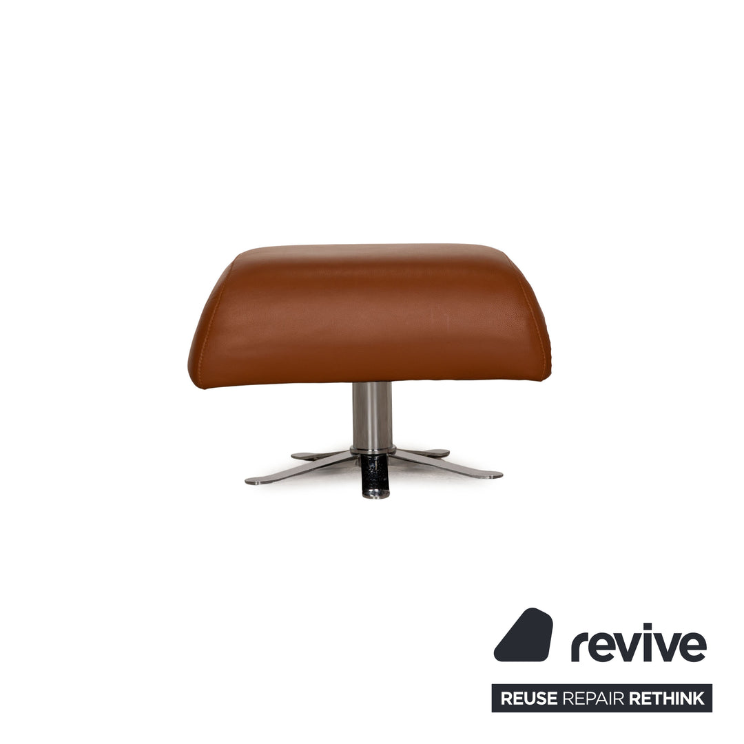 Joop! Leder Hocker Cognac