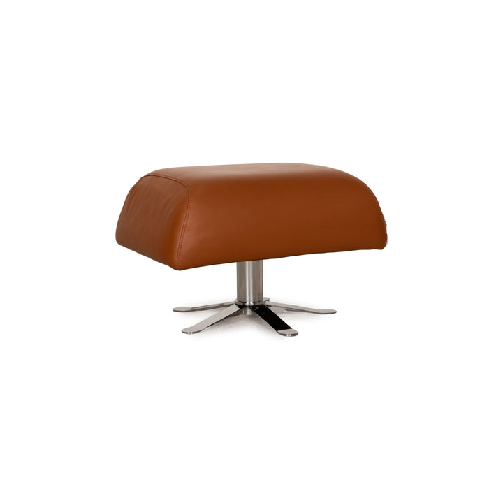 Joop! Leder Hocker Cognac