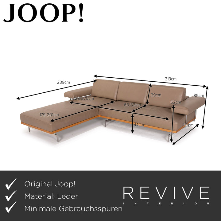yup! Leather sofa brown corner sofa wood feature