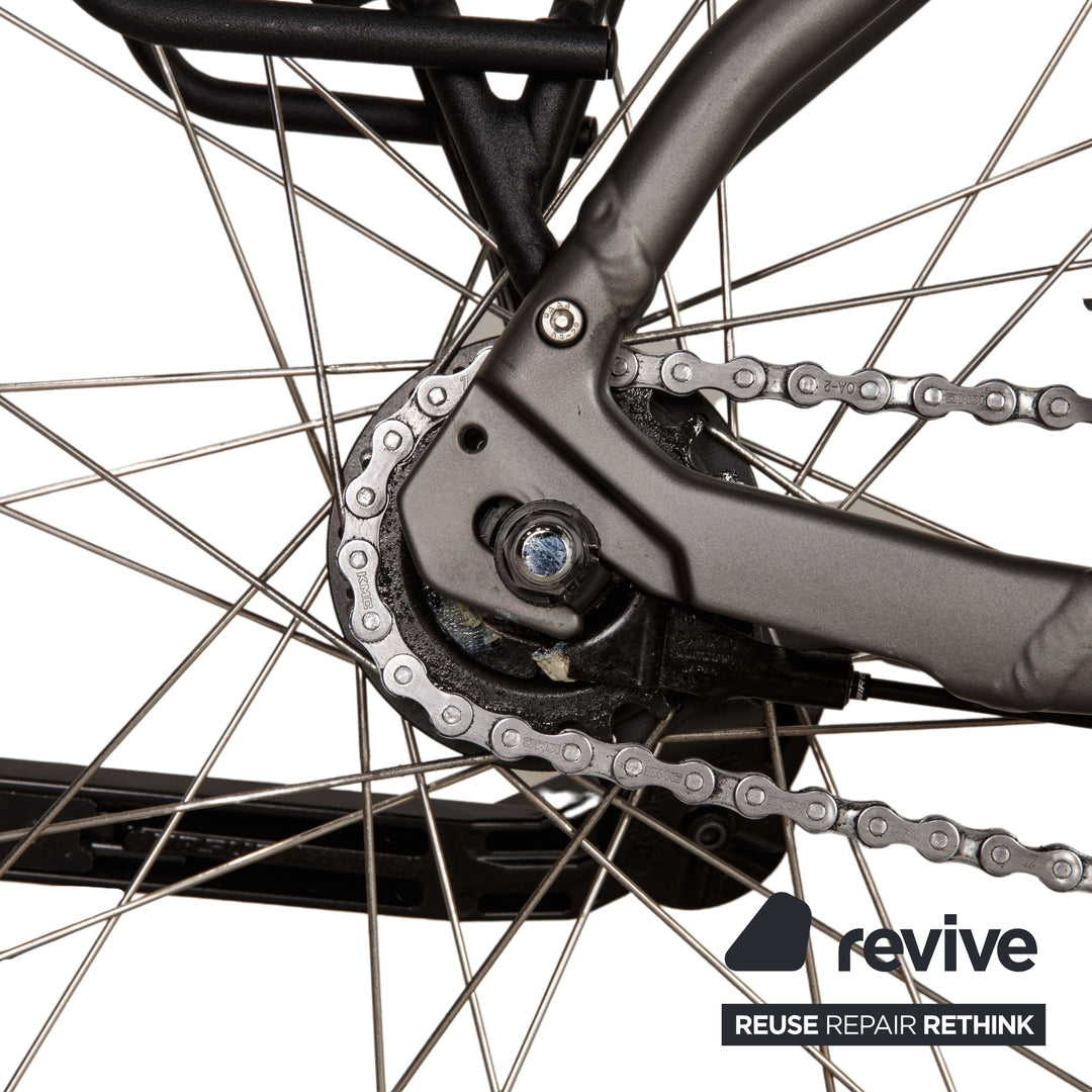 Kalkhoff AGATTU 1.S MOVE 621 2021 Vélo de ville électrique en aluminium gris cuivre RH 50 Vélo