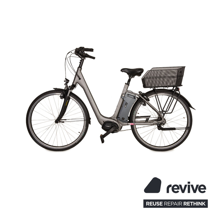 Kalkhoff AGATTU 1.S MOVE 621 2021 Vélo de ville électrique en aluminium gris cuivre RH 50 Vélo