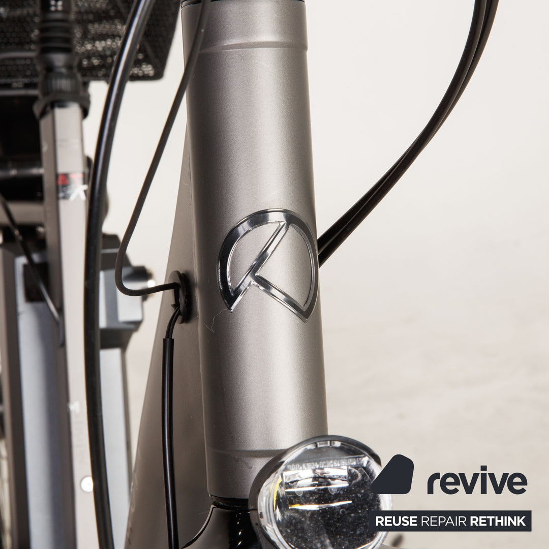 Kalkhoff AGATTU 1.S MOVE 621 2021 Vélo de ville électrique en aluminium gris cuivre RH 50 Vélo