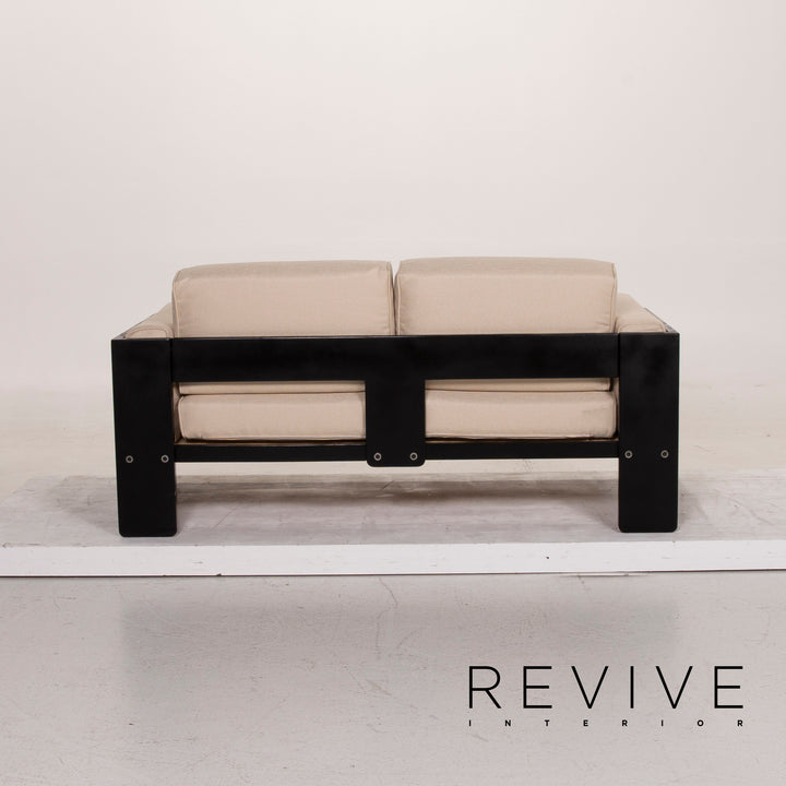 Knoll International Bastiano Stoff Sofa Garnitur Creme 1x Dreisitzer 1x Zweisitzer Neubezug #15395