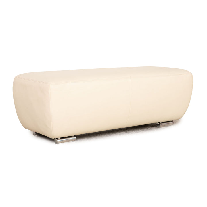 Koinor Avanti Leder Hocker Creme