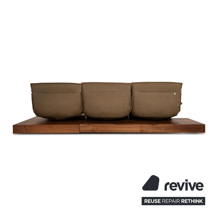 Koinor Free Motion Edit 3 Fabric Corner Sofa Brown Sofa Couch Function