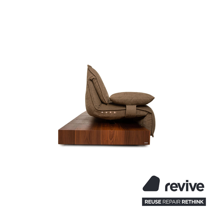 Koinor Free Motion Edit 3 Fabric Corner Sofa Brown Sofa Couch Function