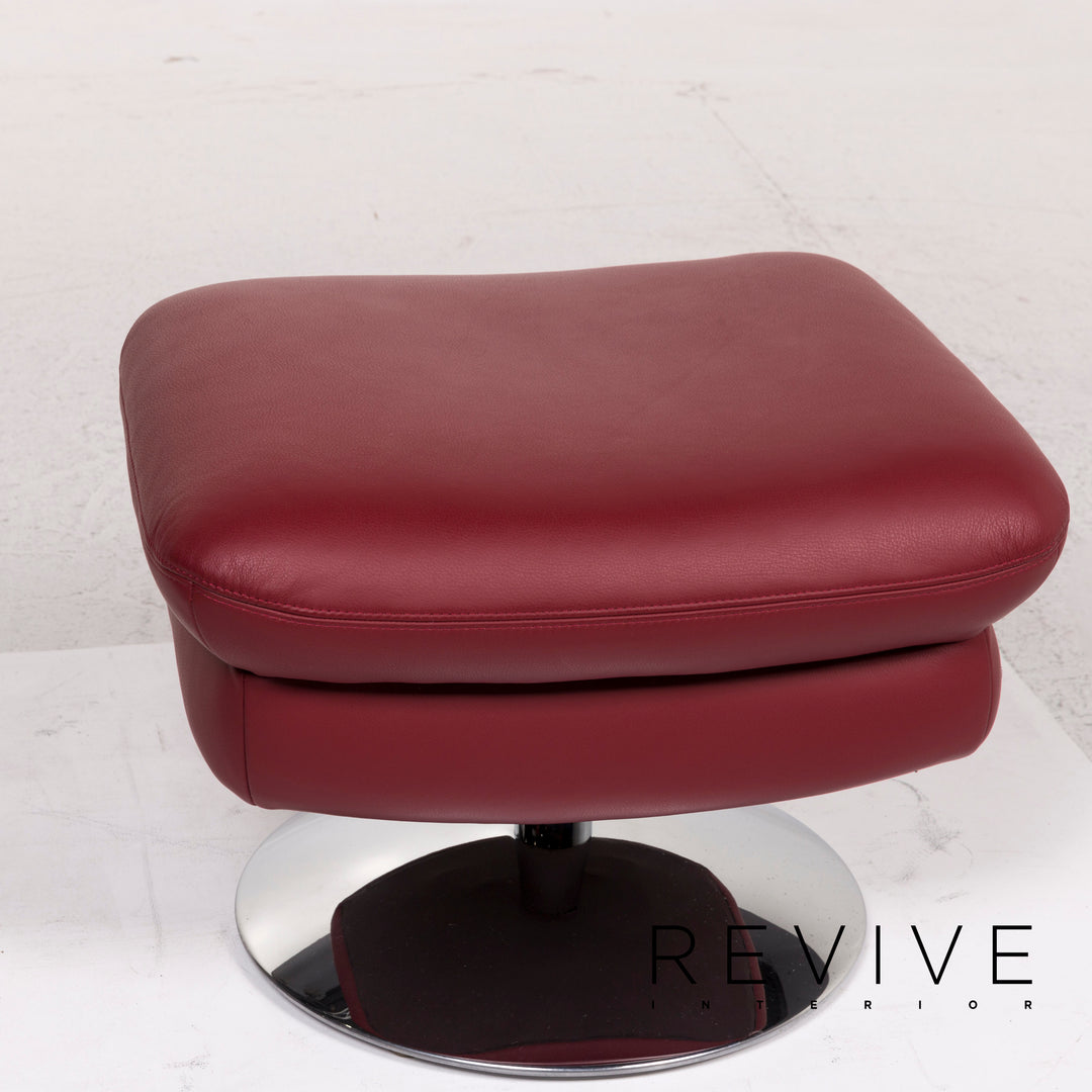 Koinor Leather Stool Brown #12447