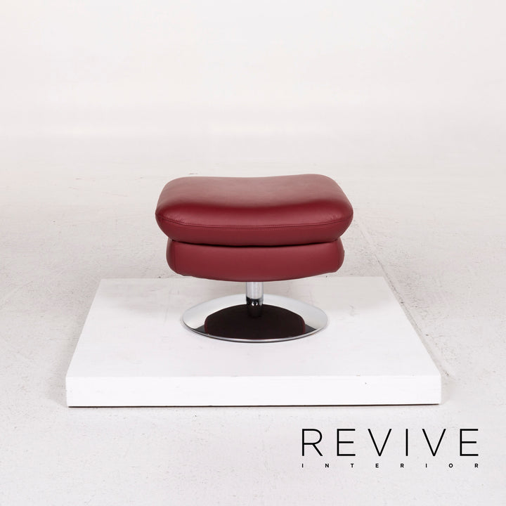 Koinor Leather Stool Brown #12447