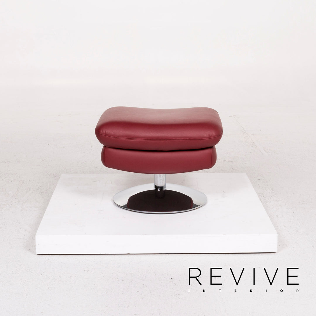 Koinor Leather Stool Brown #12447