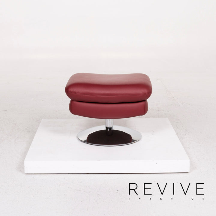 Koinor Leather Stool Brown #12447