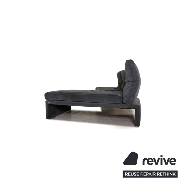 Koinor Raoul Alcantara ensemble de canapés gris canapé d'angle tabouret Table