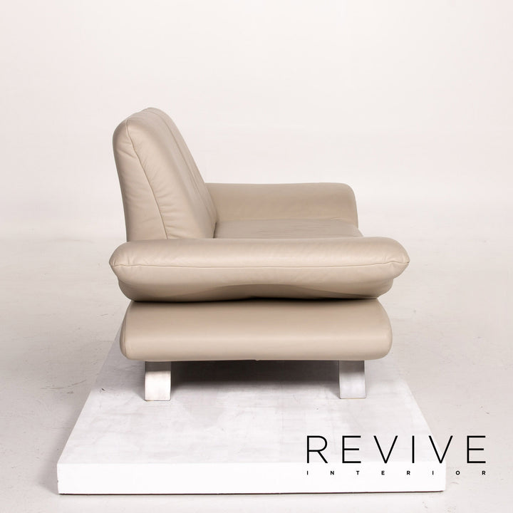Koinor Rossini canapé en cuir Beige taupe canapé de fonction deux places #14341