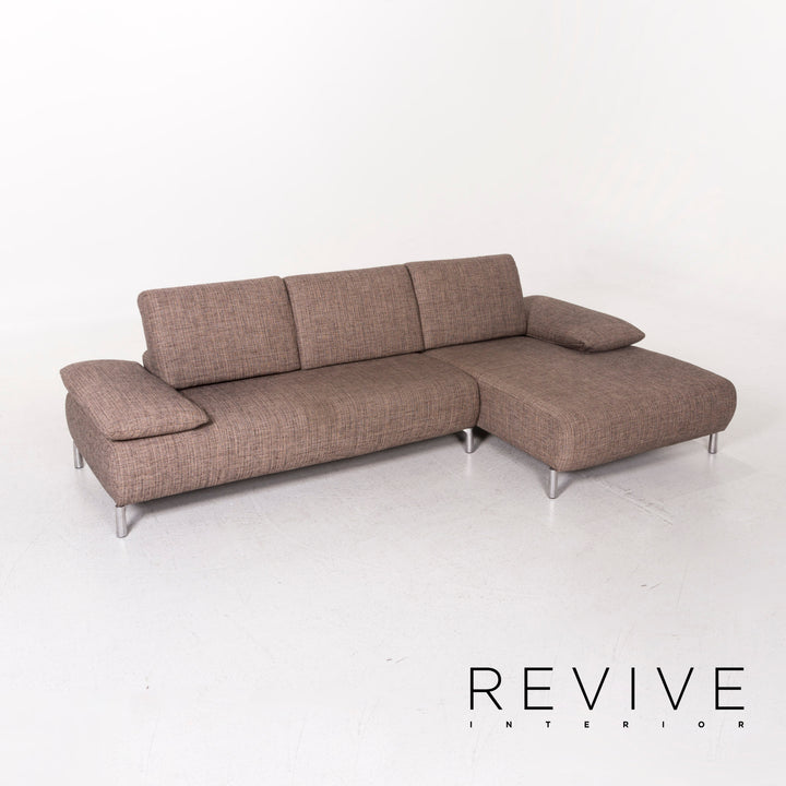 Koinor Stoff Ecksofa Braun Sofa Funktion Couch #12559