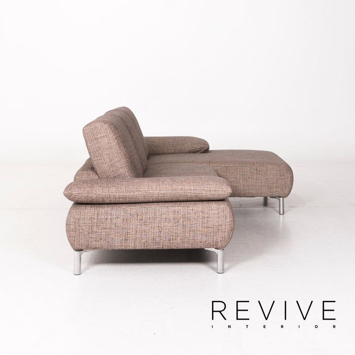 Koinor Stoff Ecksofa Braun Sofa Funktion Couch #12559