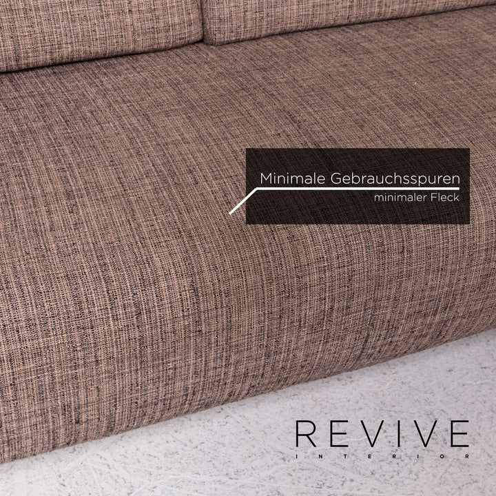 Koinor Stoff Ecksofa Braun Sofa Funktion Couch #12559
