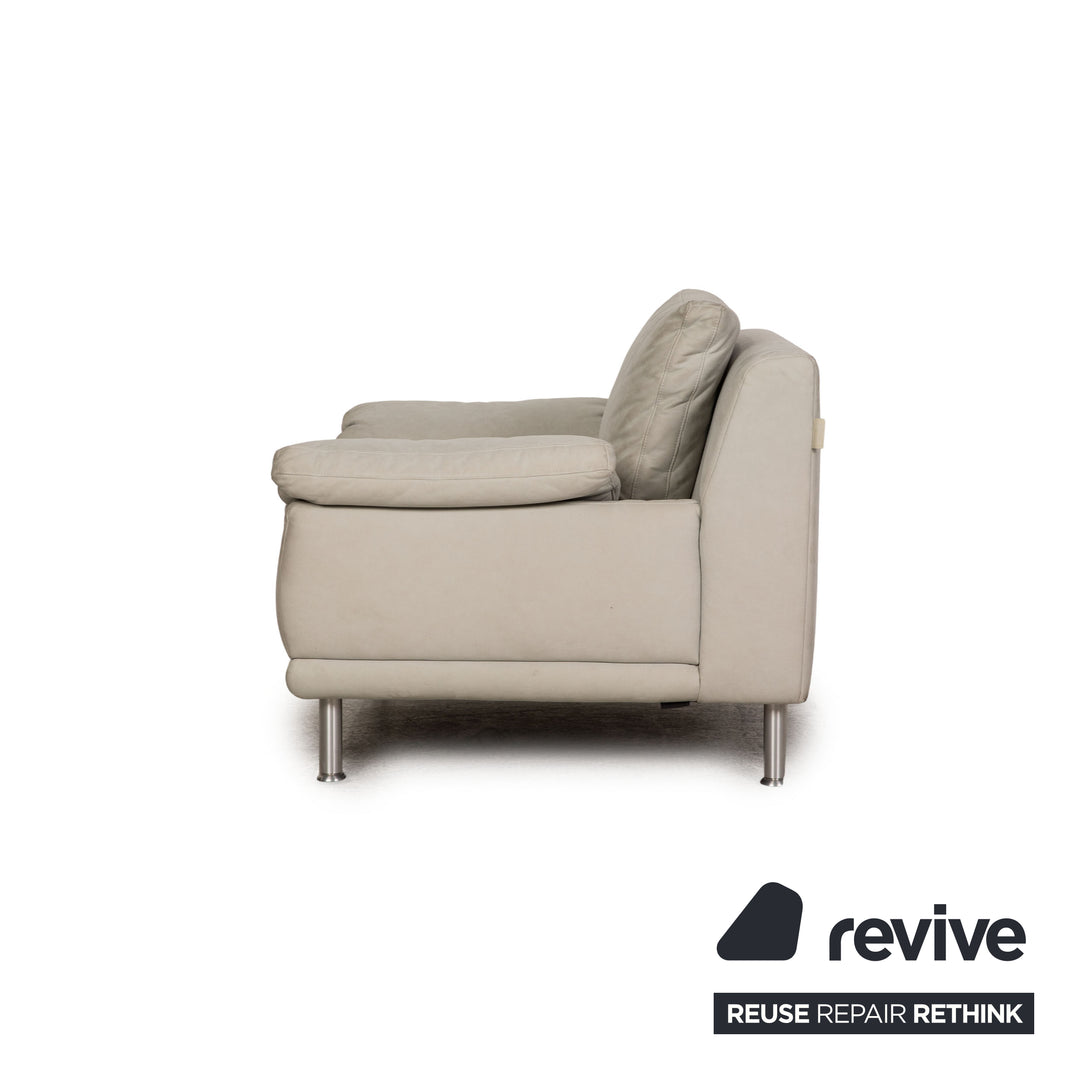 Fauteuil Koinor en tissu gris gris clair