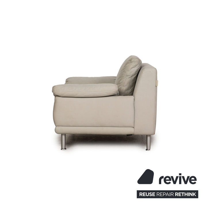 Fauteuil Koinor en tissu gris gris clair