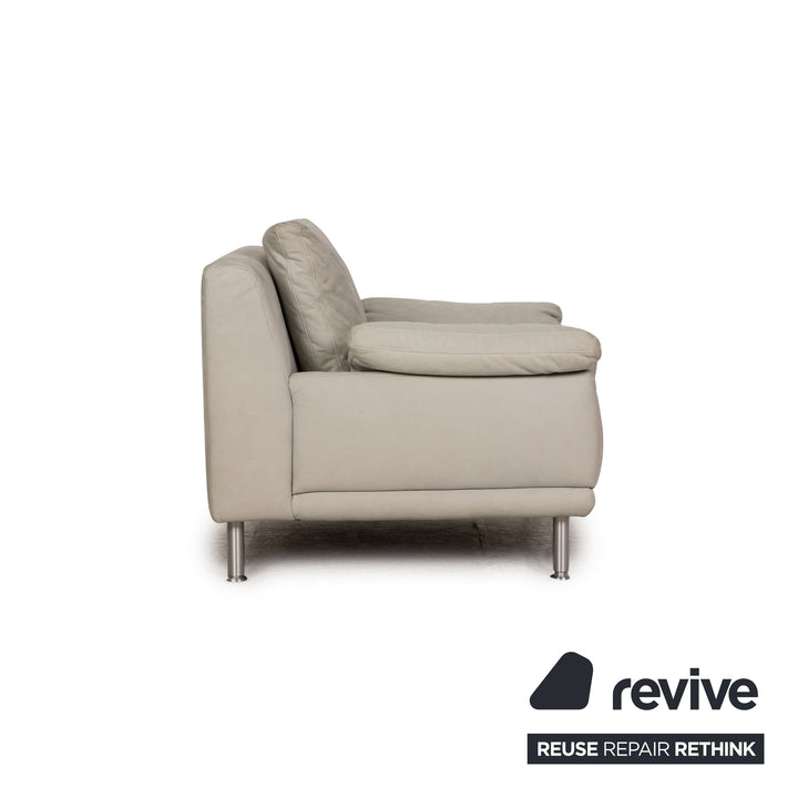Fauteuil Koinor en tissu gris gris clair