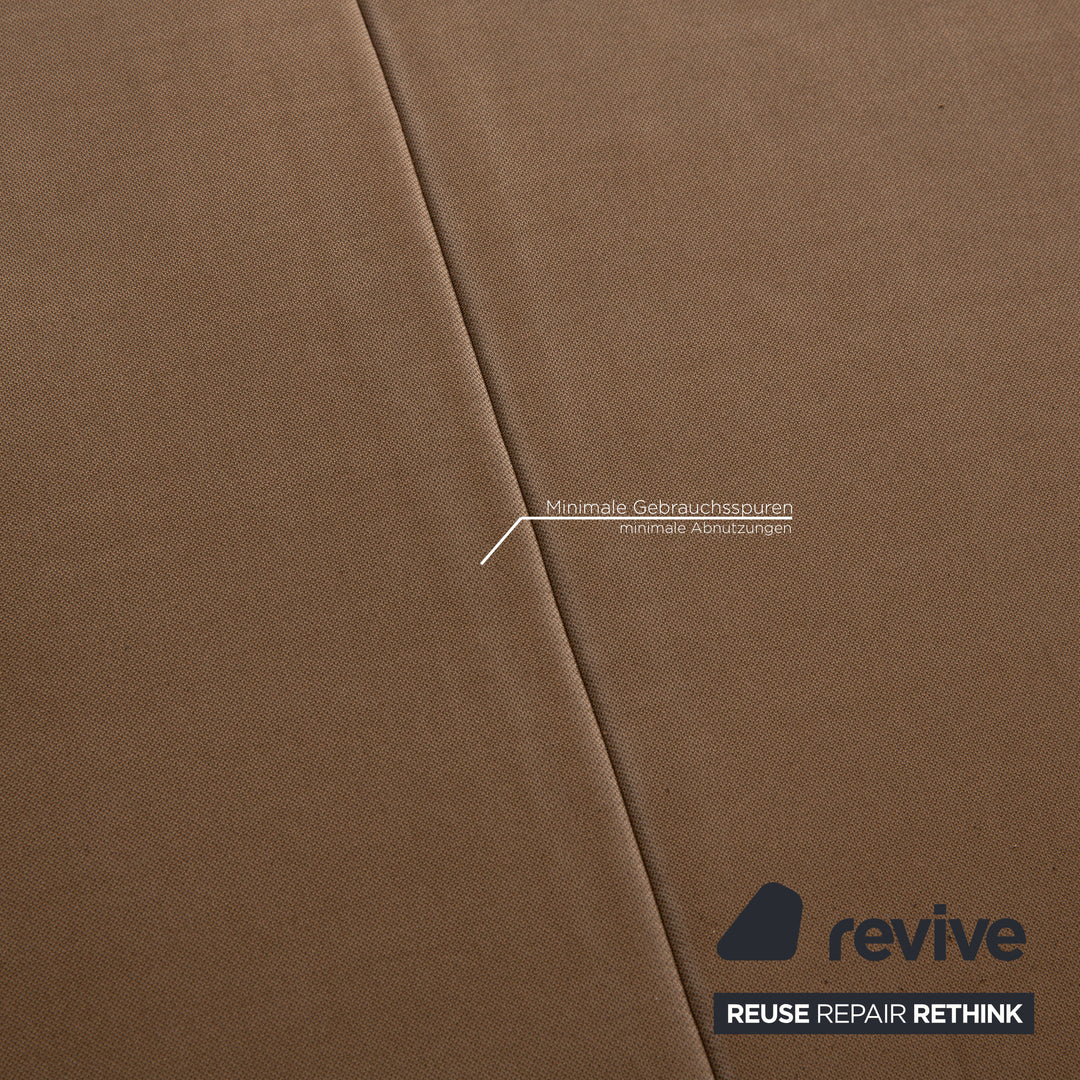 Canapé d'angle Koinor Volare en tissu marron