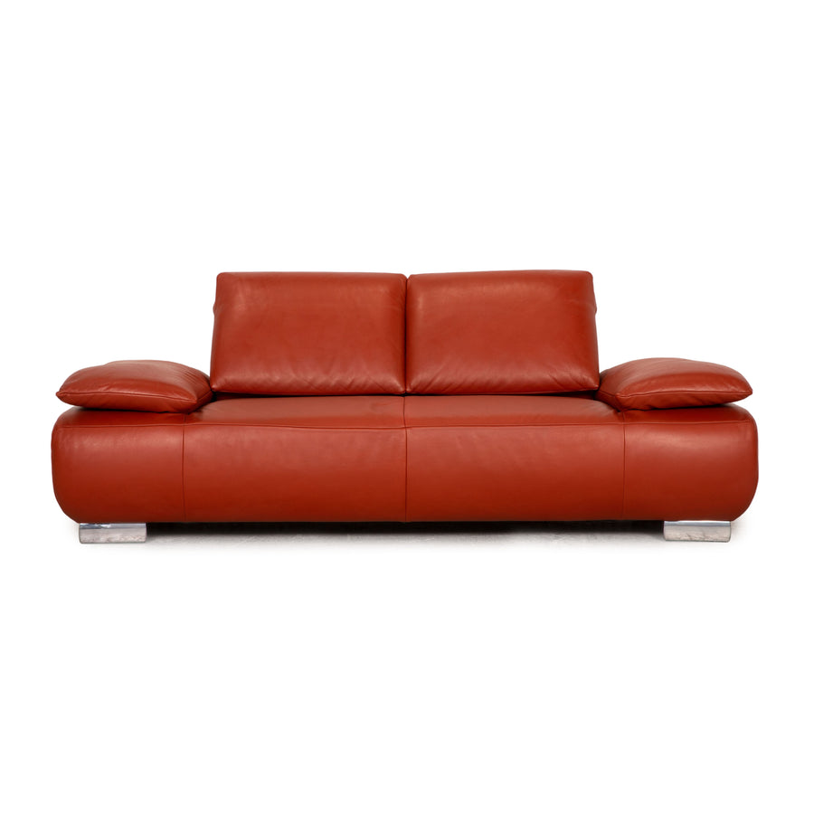 Koinor Volare Leder Zweisitzer Rostbraun Sofa Couch Funktion