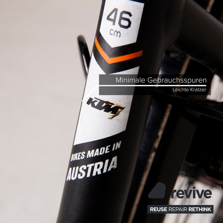 KTM MACINA CITY 8 P5 2018 E-City Bike Black RH 46cm 28" Electric Bike E-Bike Bicycle