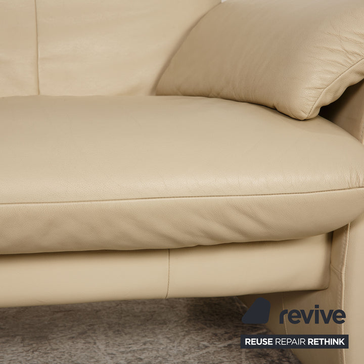 Laauser Leder Sessel Creme