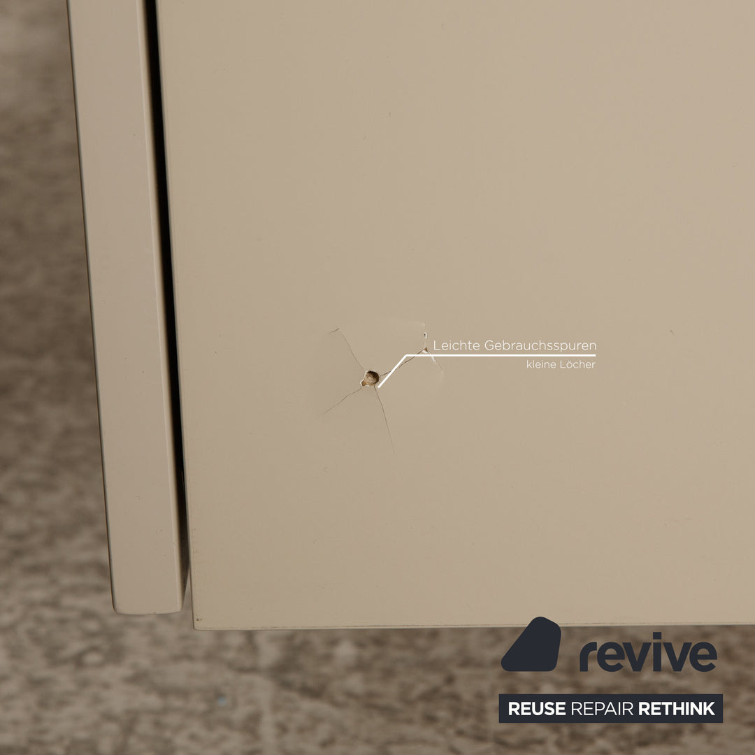 Lema T030 Holz Sideboard Creme Multimedia Board