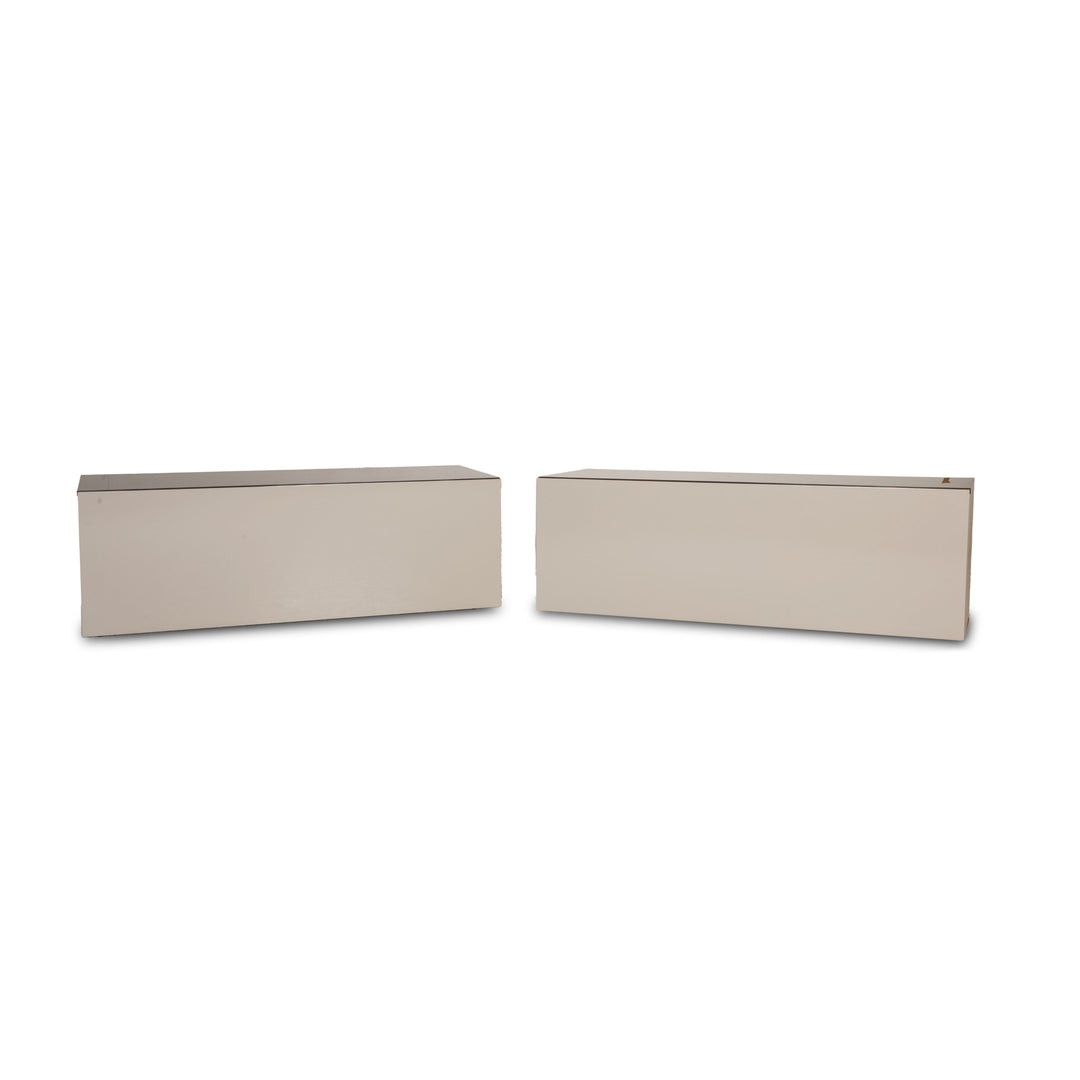 Lema T030 wooden sideboard set cream multimedia board