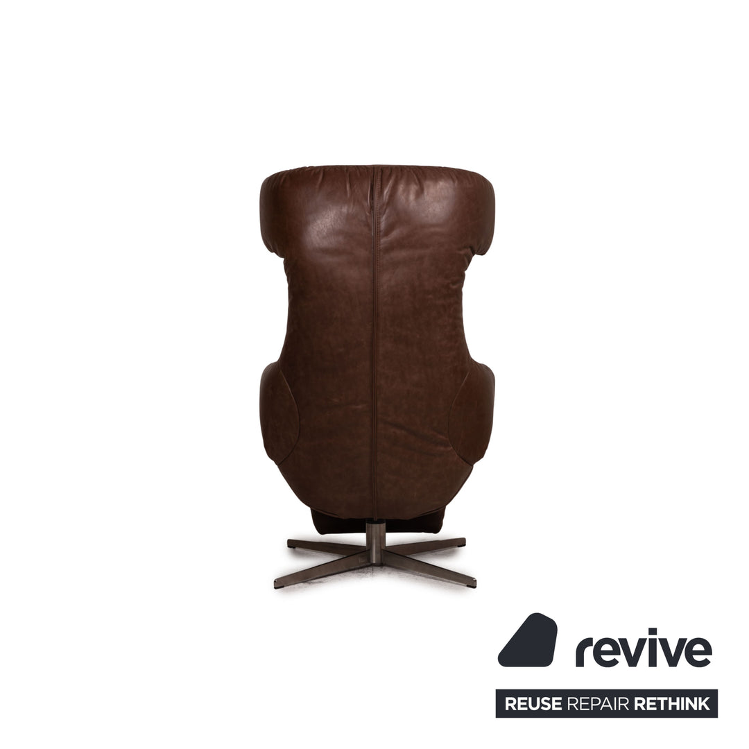 Leolux Laola Leather Armchair Brown Function relax function