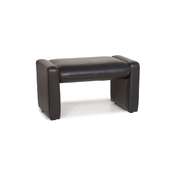 Tabouret ottoman en cuir Leolux #12923