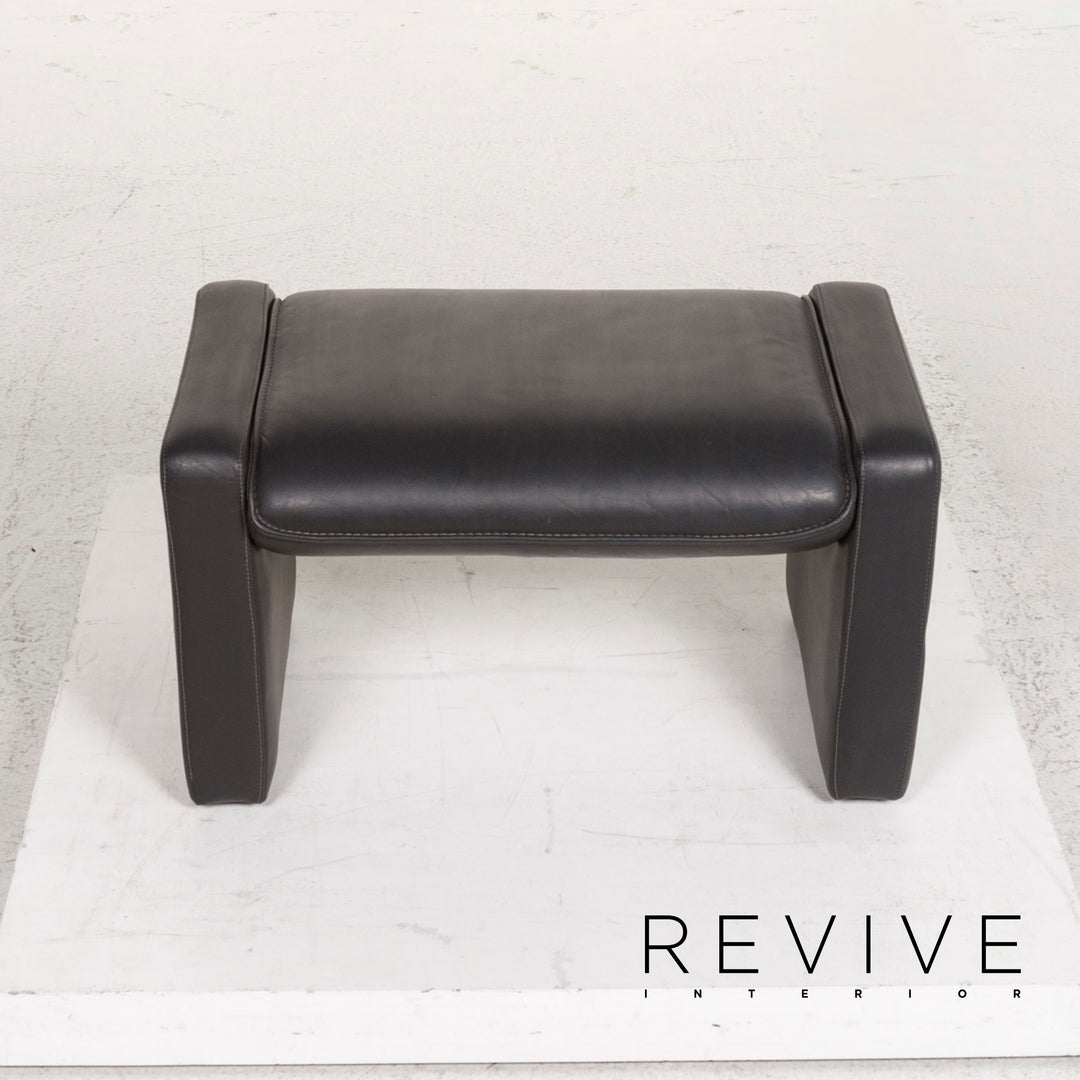 Tabouret ottoman en cuir Leolux #12923