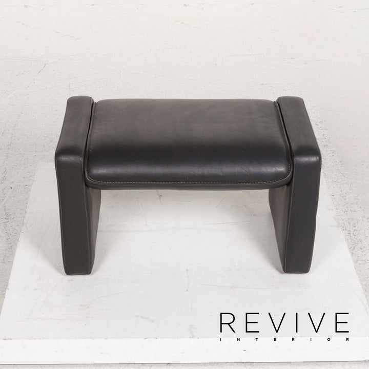 Tabouret ottoman en cuir Leolux #12923