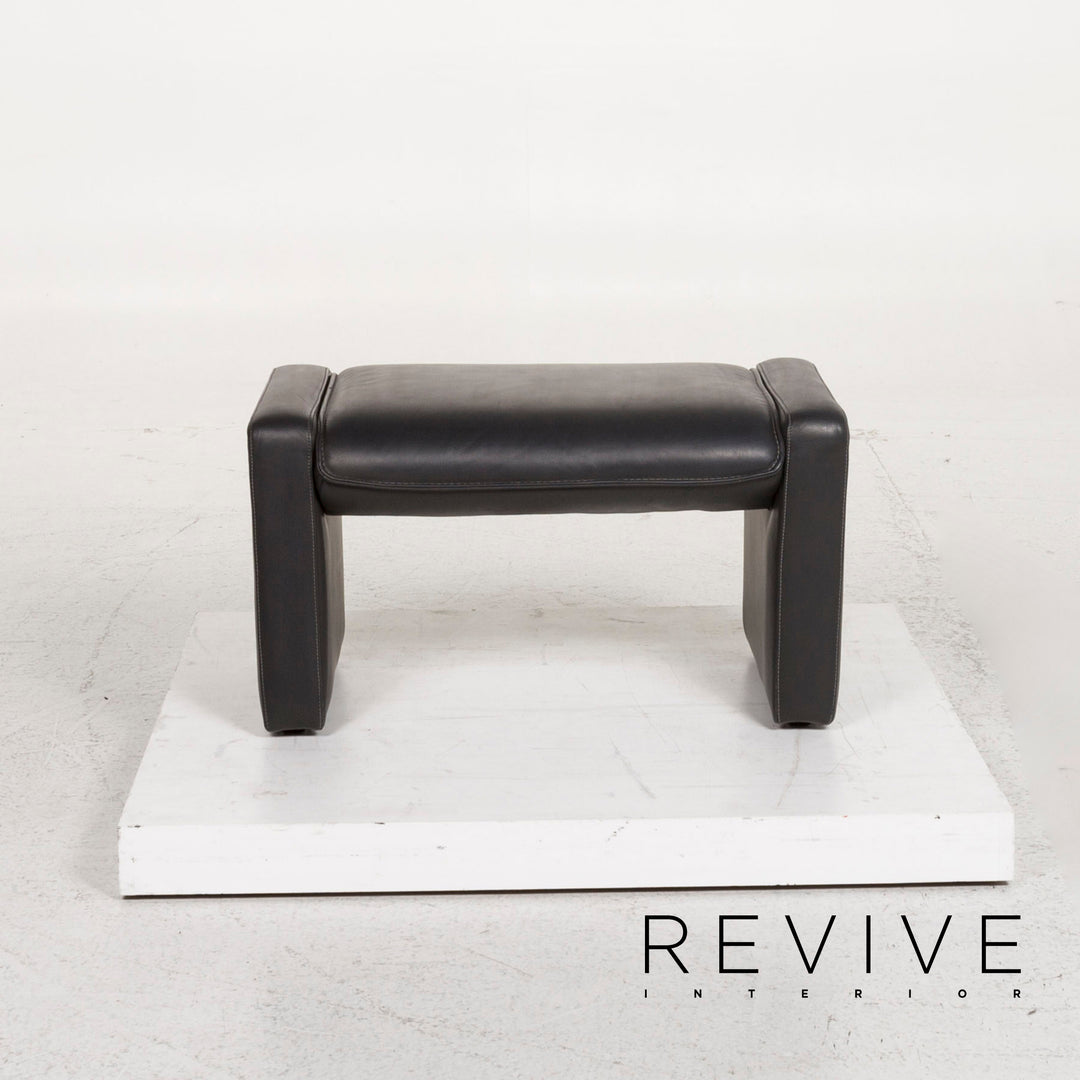 Tabouret ottoman en cuir Leolux #12923